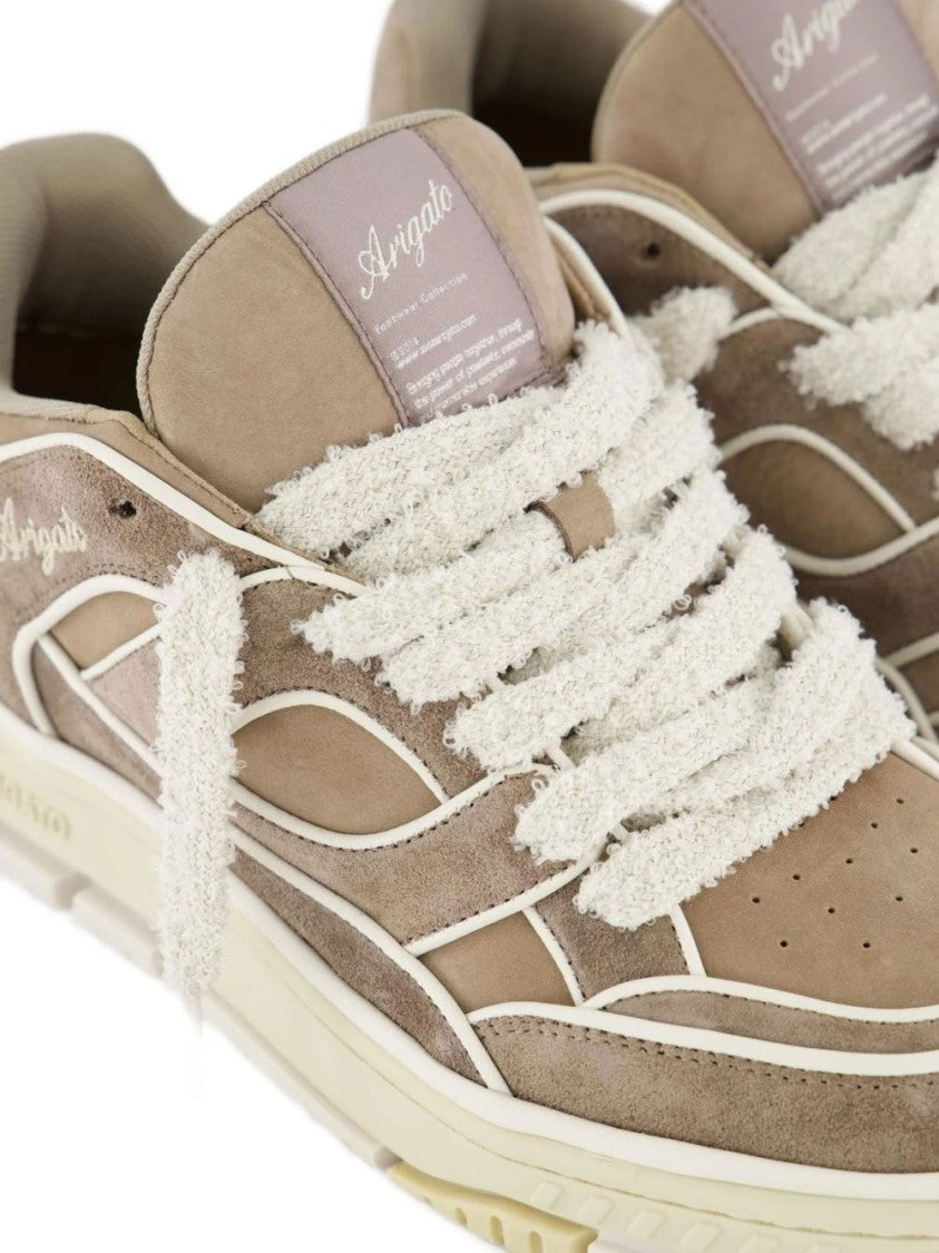 Axel Arigato Low-Top Sneakers With Leather And Suede Upper In Beige Tones