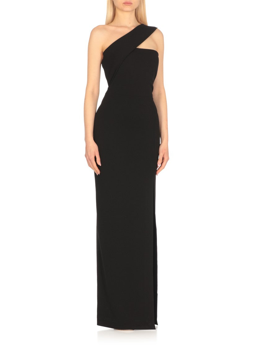 Solace London Black Lois Maxi Dress