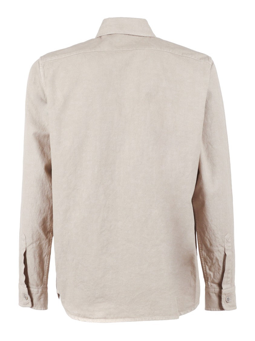 Aspesi Long Sleeve Multi Pocket Casual Shirt