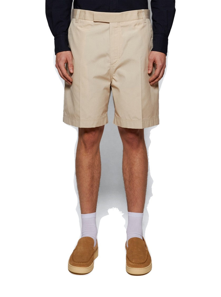 Thom Browne Typewriter Cloth Utility Chino Shorts Khaki