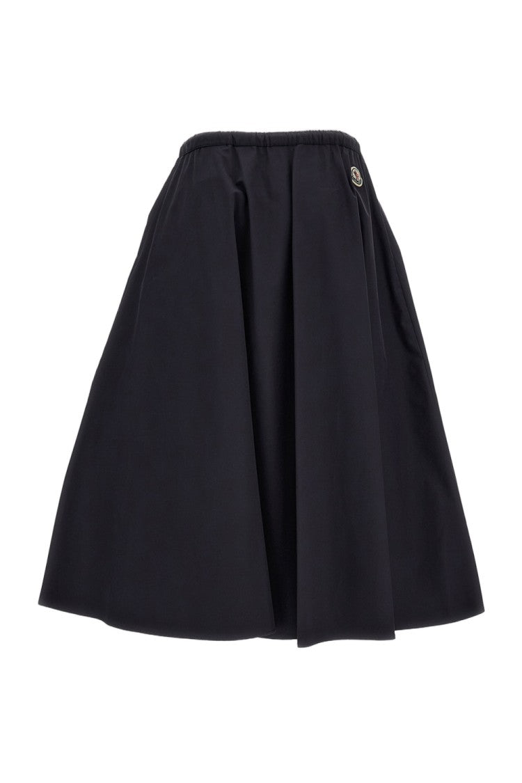 Moncler Midi A-Line Skirt