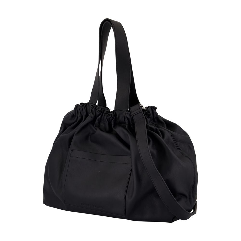 Samsoe Samsoe Spacious Leather Crossbody With Slouchy Silhouette