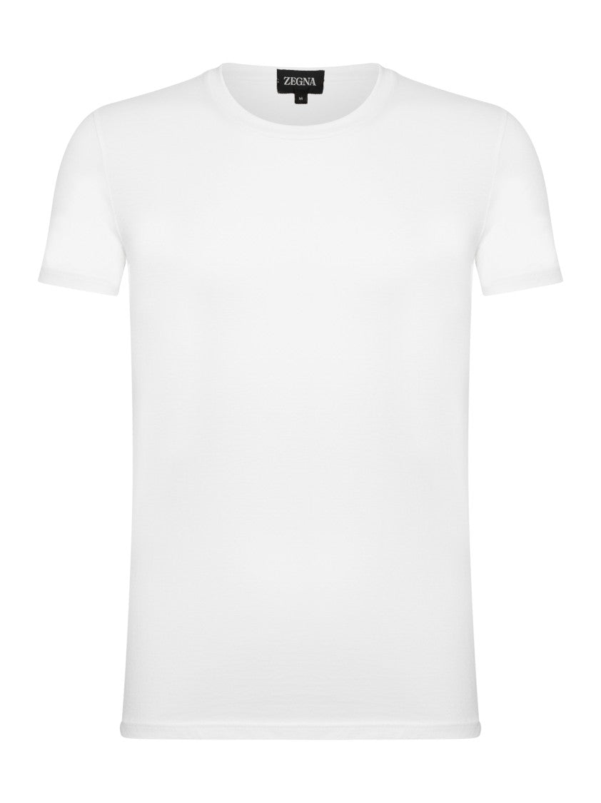 Zegna Modal-Lyocell T-Shirt – White