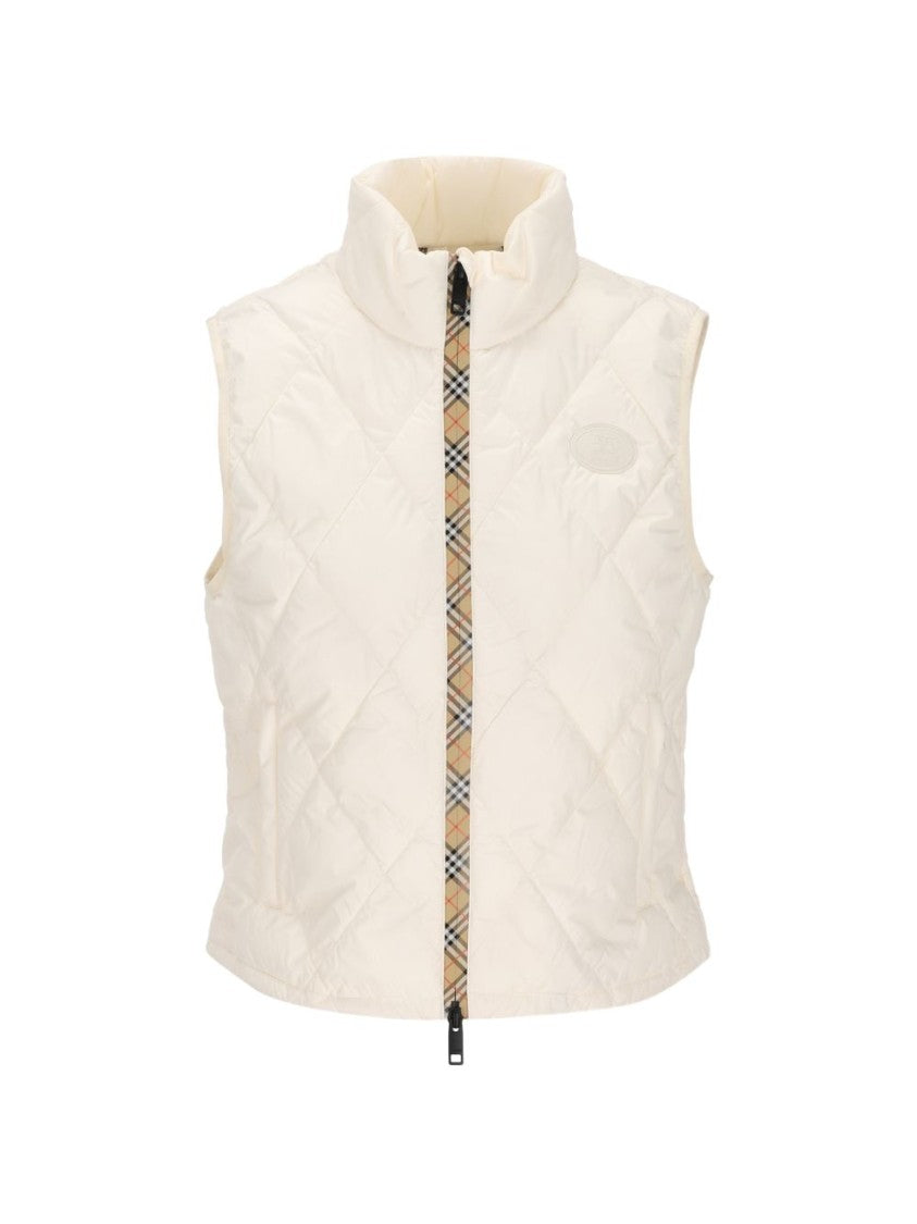Burberry Quilted Sleeveless Jacket