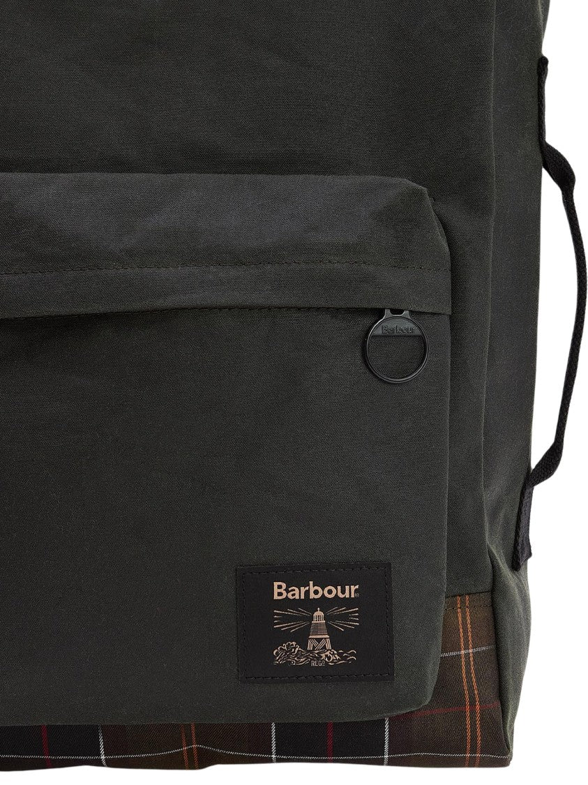 Barbour Field Waxed Backpack