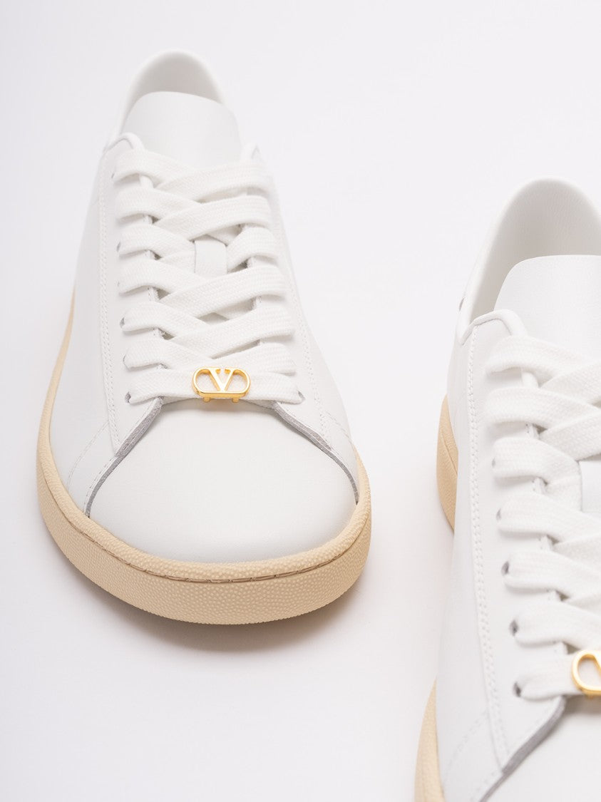 Valentino Garavani ` Royco` Leather Sneakers