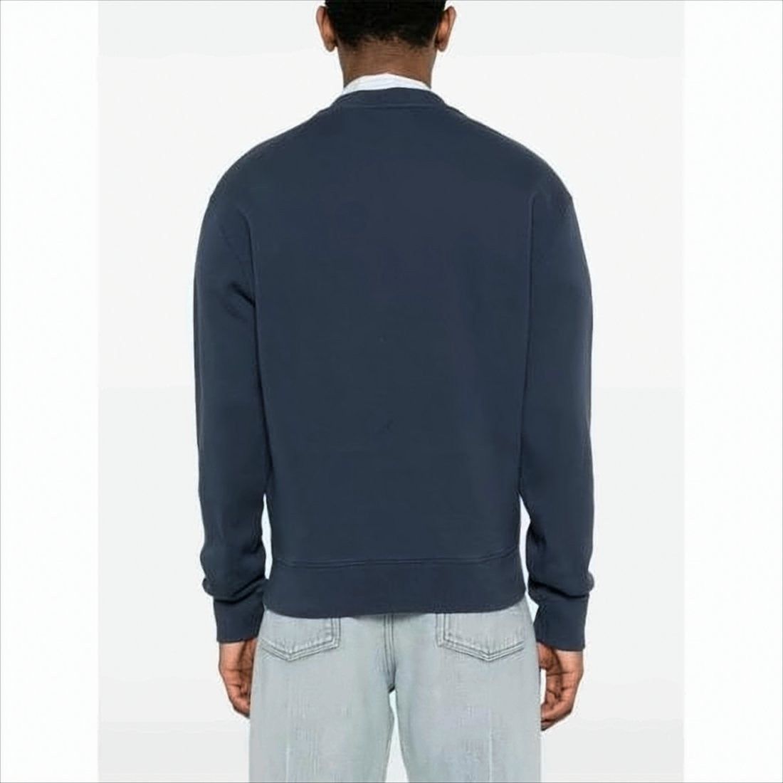 Maison Kitsuné Long-Sleeve Crewneck Sweatshirt