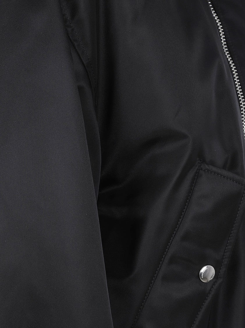 Givenchy Cocoon Silhouette Black Bomber Jacket