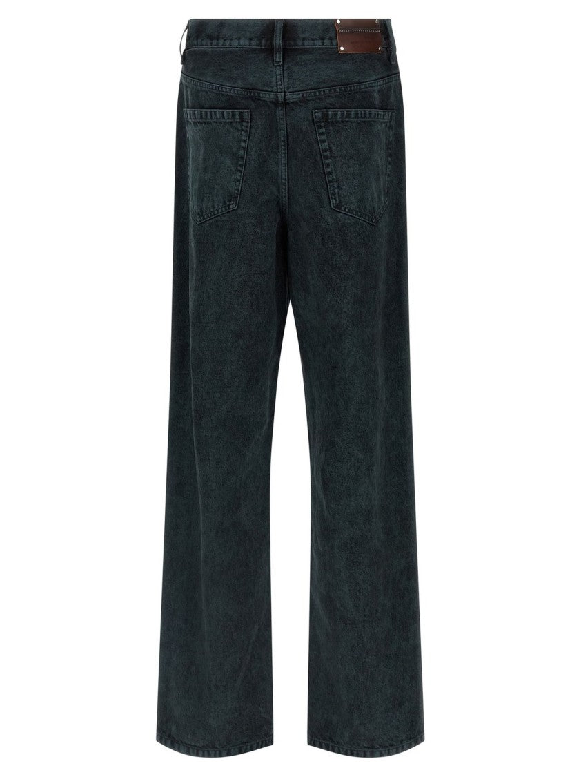 Dries Van Noten Classic Tailored Trousers With Straight Leg Cut