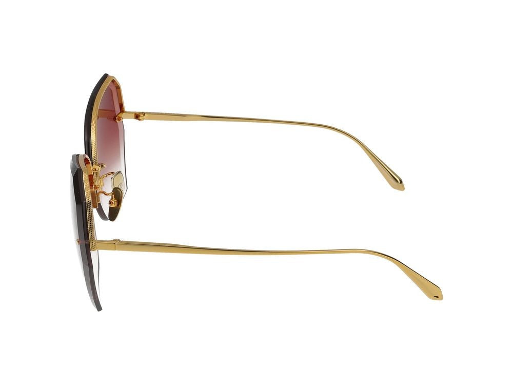 Linda Farrow Sunglasses Lfl1546 Lila C6 Yellow Gold/Light Gold 69/15/140