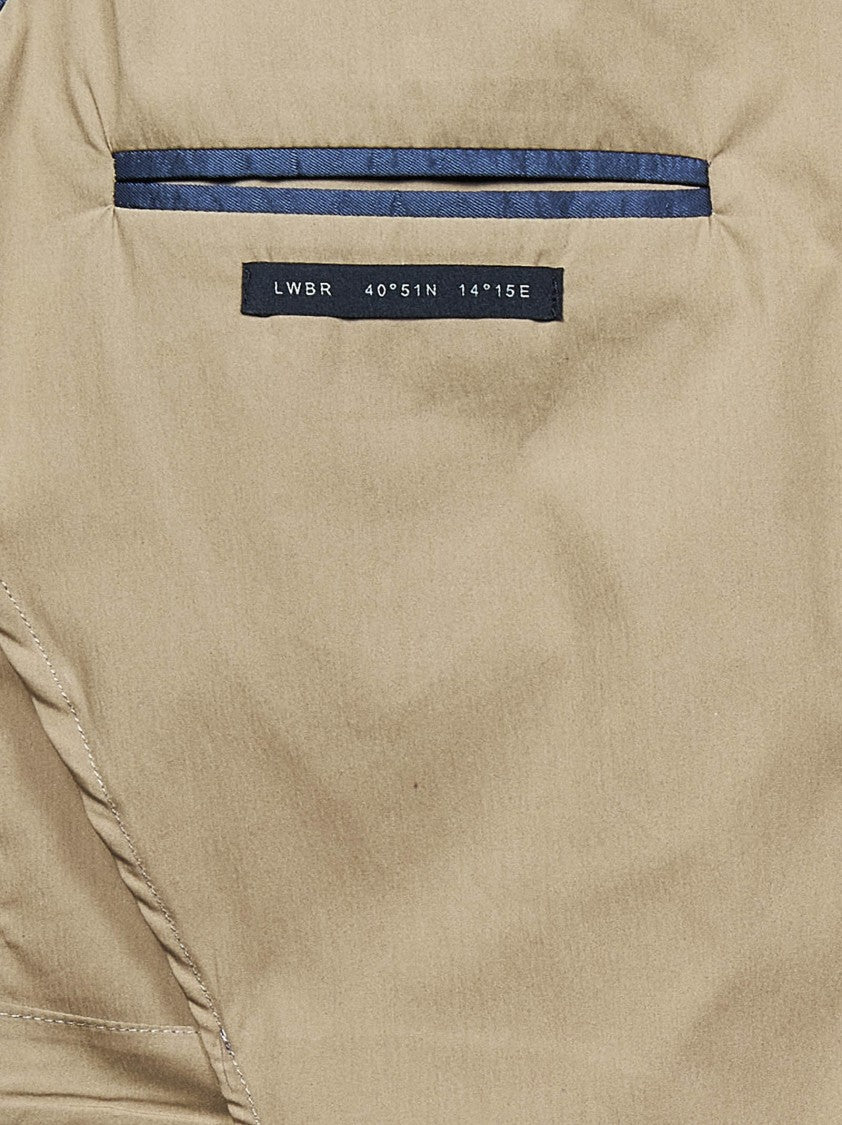 Low Brand Tailored Camel Jacket With Single-Button Closure