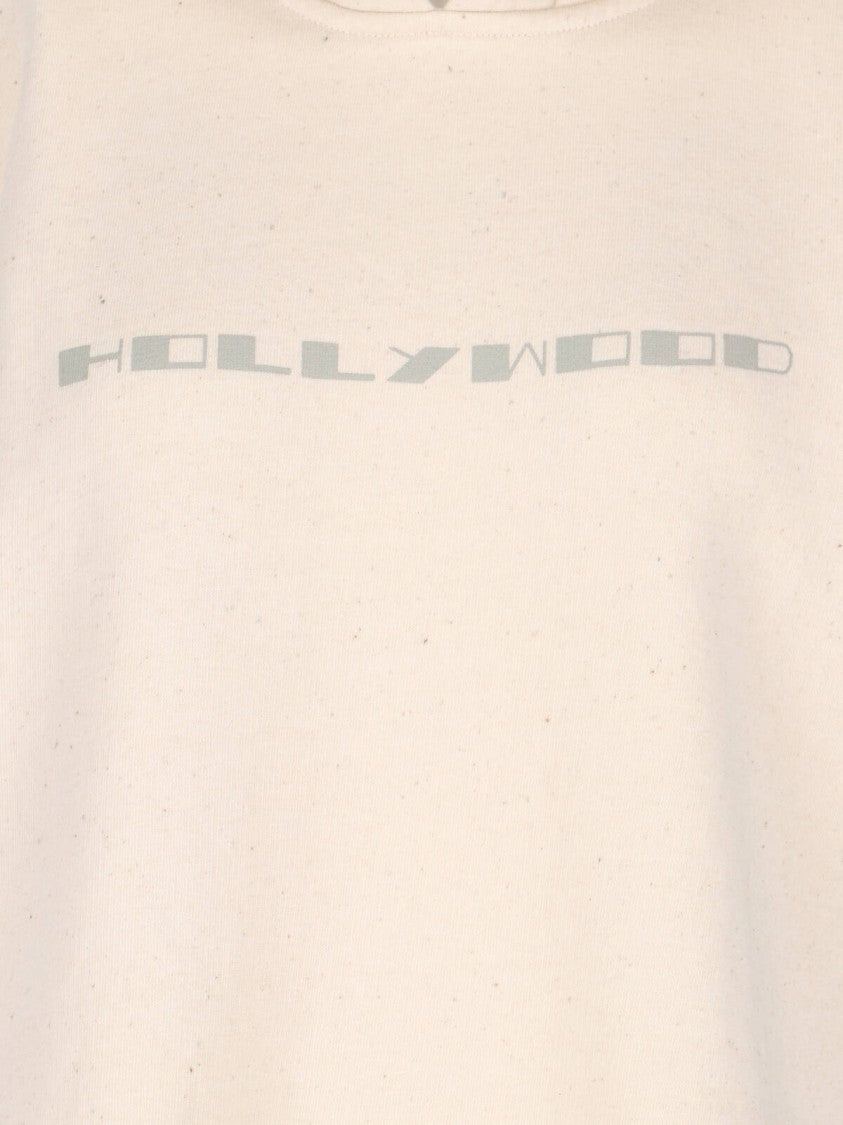 Drkshdw By Rick Owens Hollywood' Hoodie – Cream