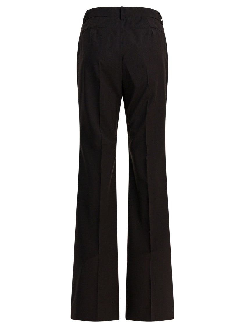 Max Mara Flare Wool Pants With Tailored Design