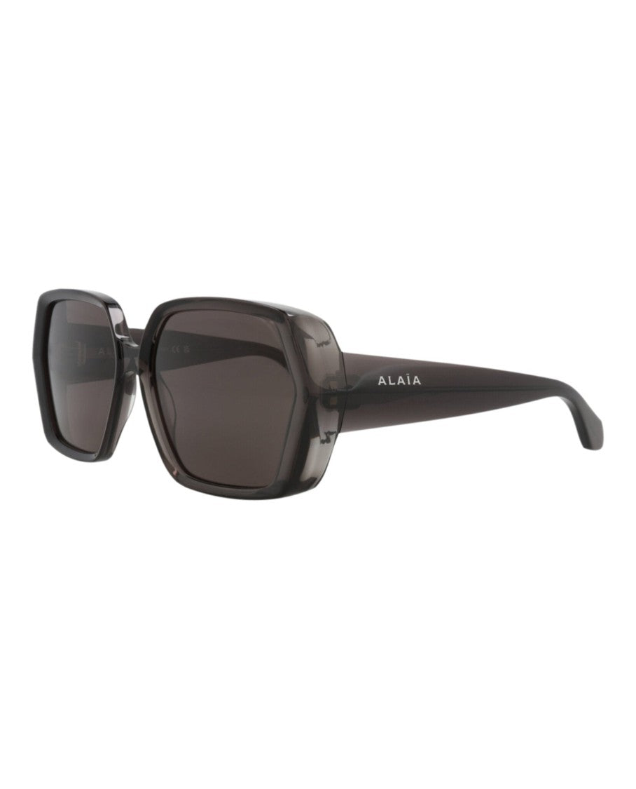 Alaïa Square-Frame Recycled Acetate Sunglasses