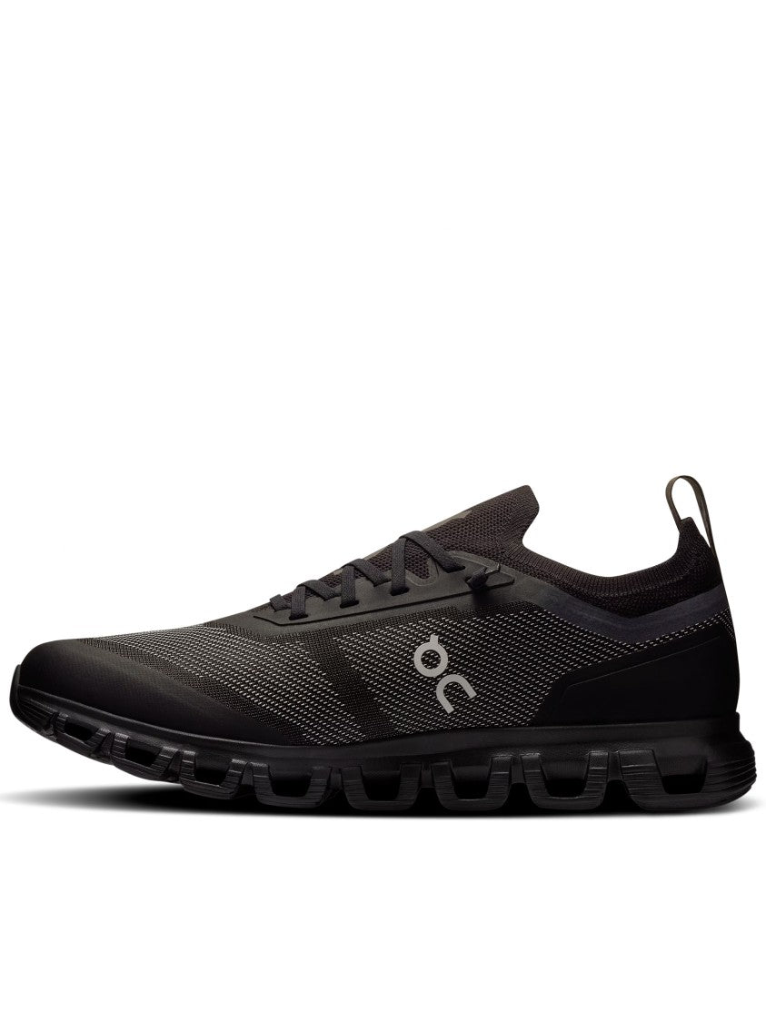 On Black Cloud 6 Versa Mesh Running Sneakers