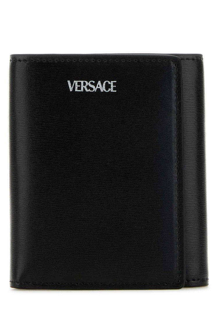 Versace Black Leather Wallet
