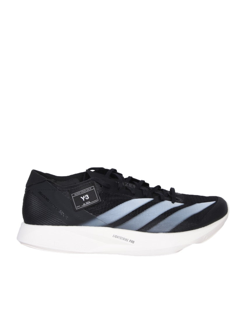 Adidas Black Fabric Sneakers
