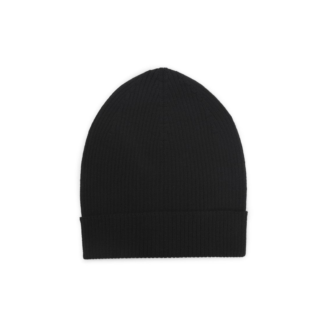 Rick Owens Ribbed Knit Wool Hat