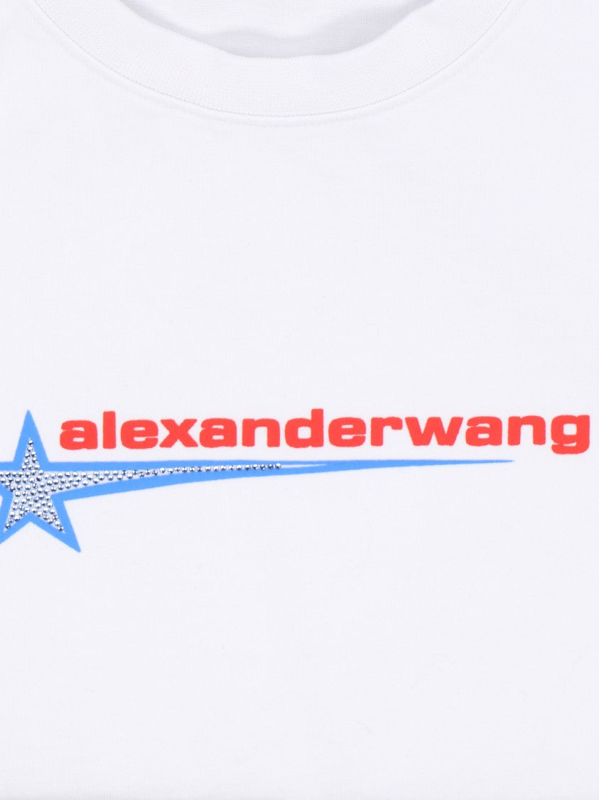 Alexander Wang Shrunken T-Shirt – White