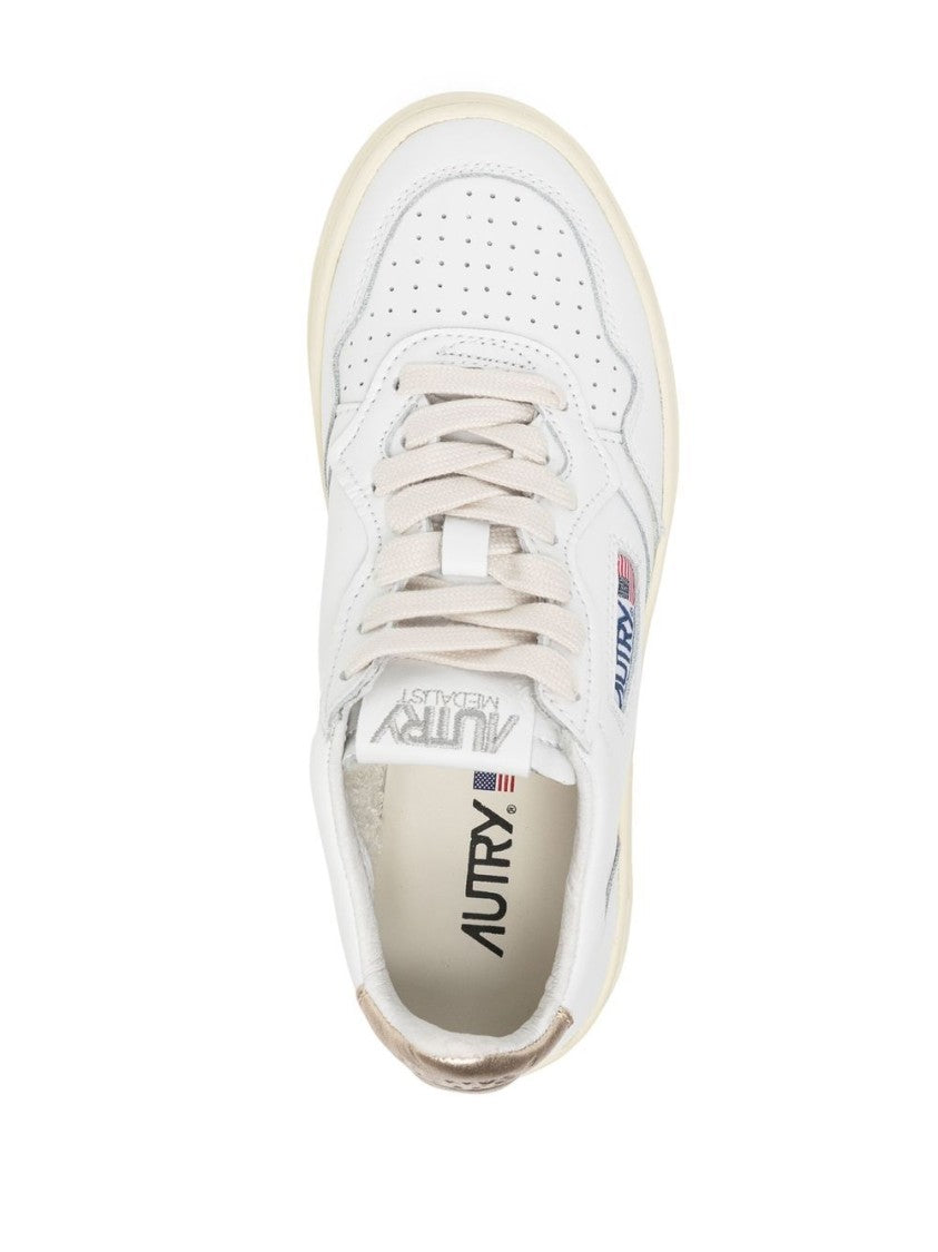 Autry Low-Top White Sneakers With Retro-Inspired Design