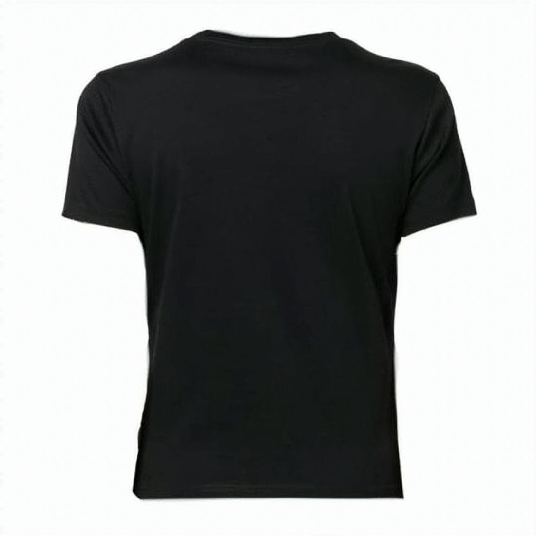 Lanvin Black Short-Sleeved T-Shirt With Embossed Logo