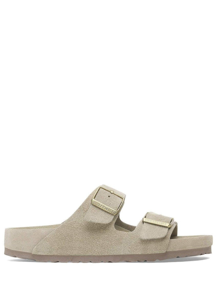 Birkenstock Arizona Contoured Suede Slides