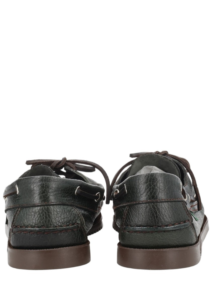 Paraboot Barth Textured Deer Leather Moccasin
