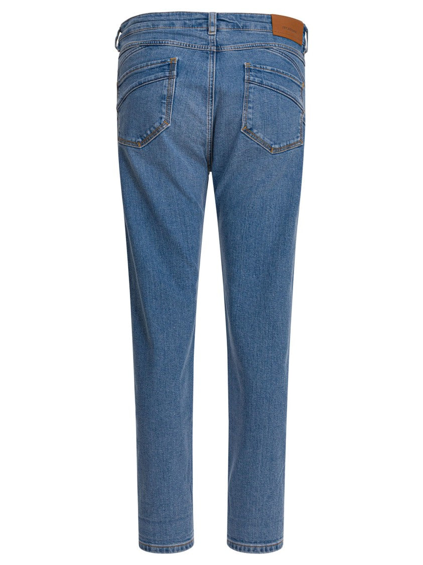 Max Mara Classic Blue Mid-Rise Jeans