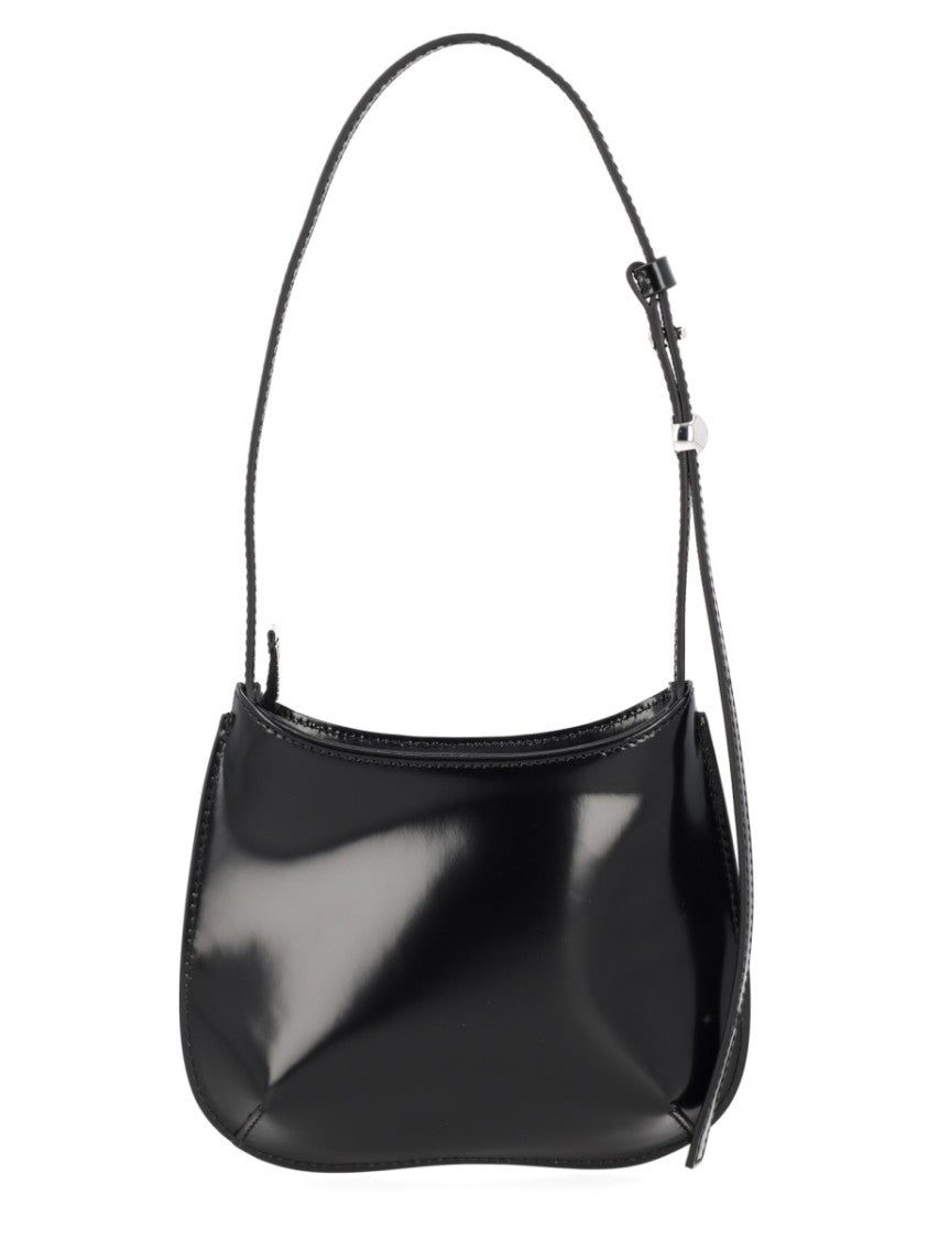 Jacquemus Bisou Calf Leather Minimalist Shoulder Bag