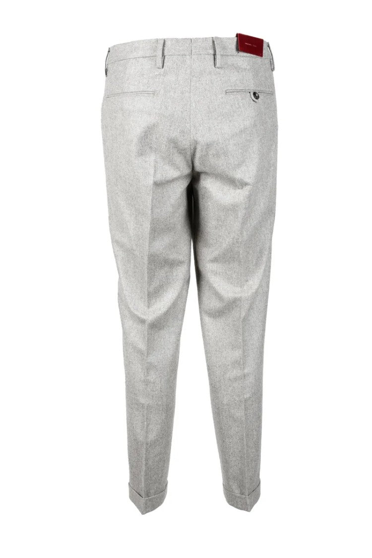 Michael Coal Virgin Wool Trousers Turquoise