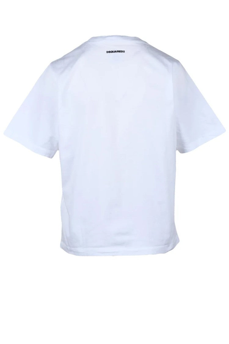 Dsquared2 Graphic Print Cotton T-Shirt