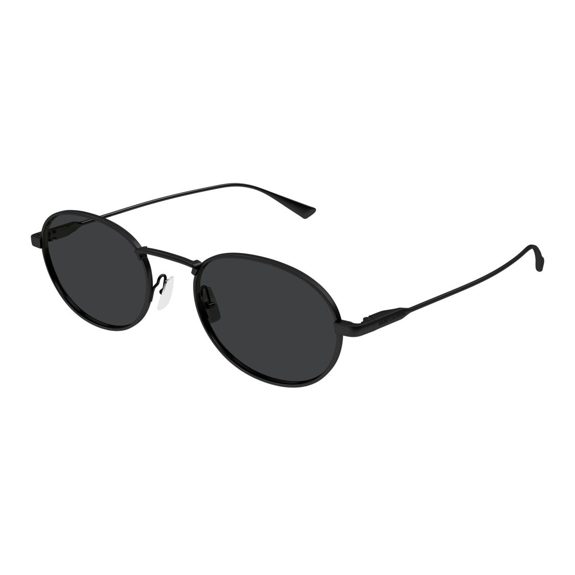 Saint Laurent Sl 799 Black Metal Oval Sunglasses