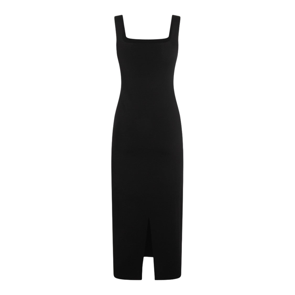 Khaite Midi Dress With Square Neckline