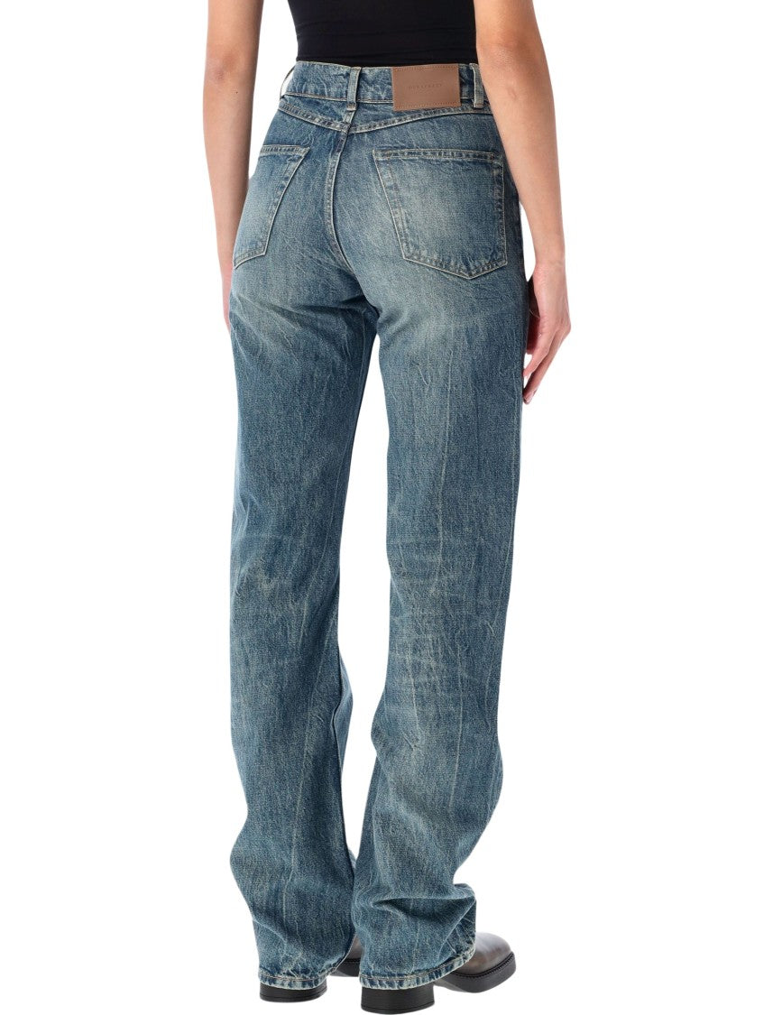 Our Legacy Relaxed Vintage Wash Straight-Leg Jeans