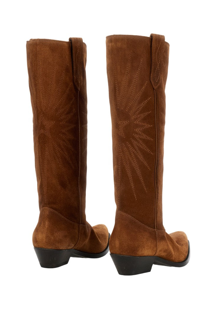 Golden Goose Wish Star Suede Boots