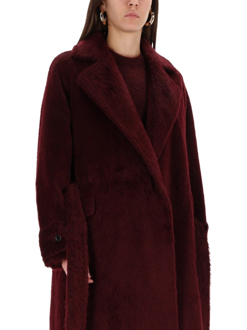 Max Mara Albata Belted Alpaca-Blend Coat