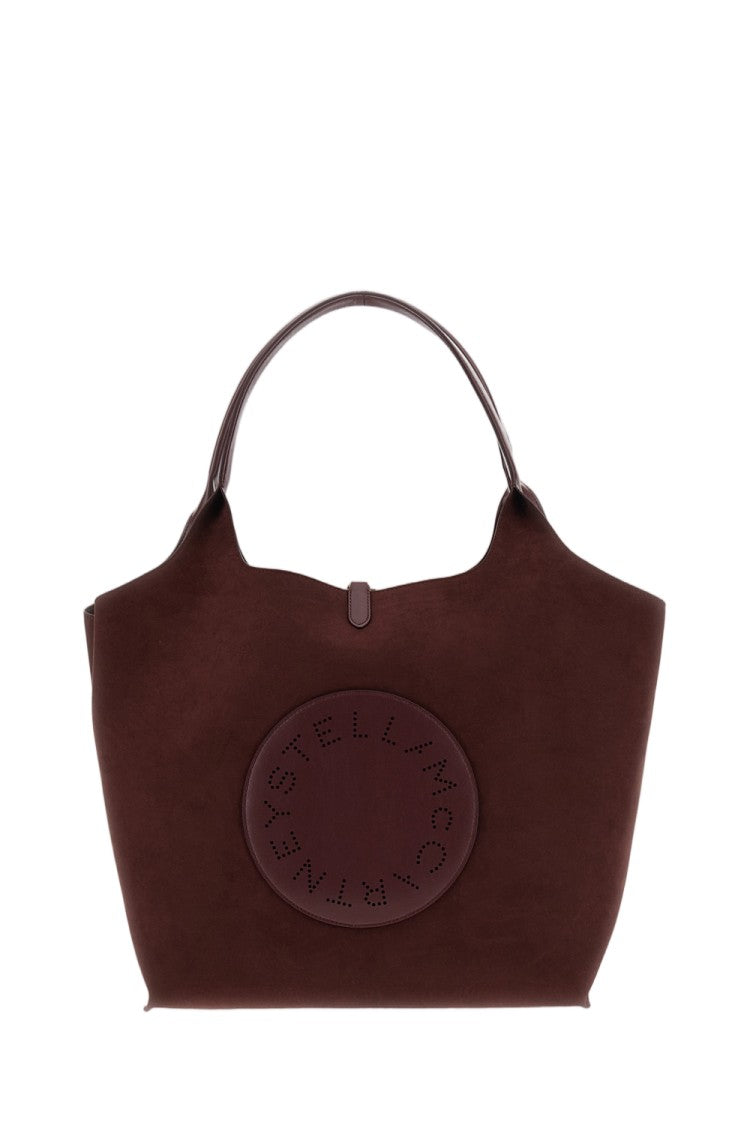 Stella Mccartney Reversible Tote Bag With Matte Finish And Suede Texture
