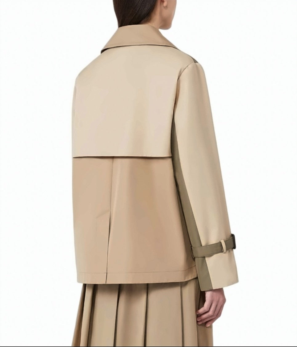 Weekend Wkdbiglia Technical Gabardine Trench Coat