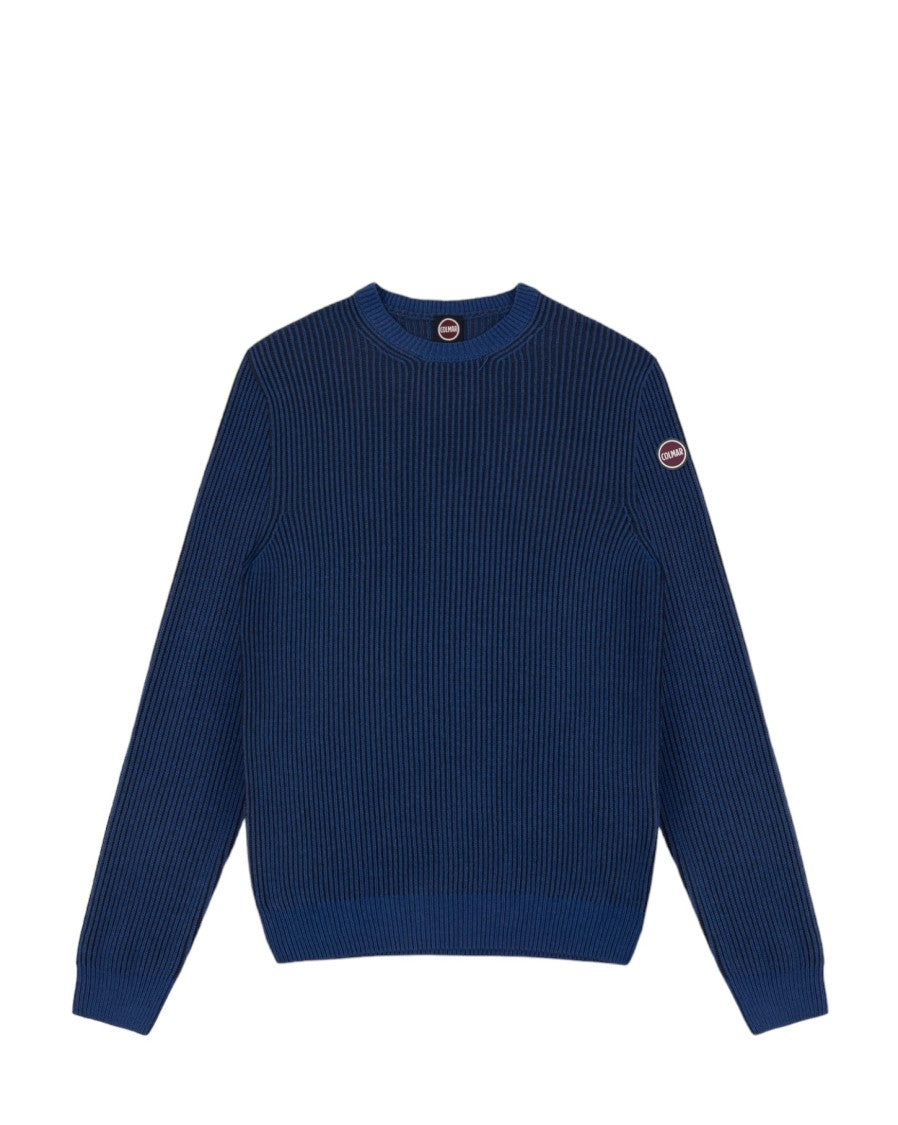 Colmar Men's Crew Neck Pullover Wool-Cashmere Blend