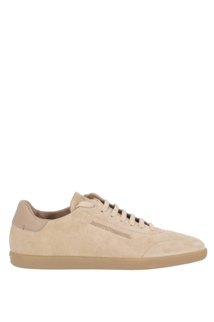 Zegna Dark Brown 232 Suede Sneakers