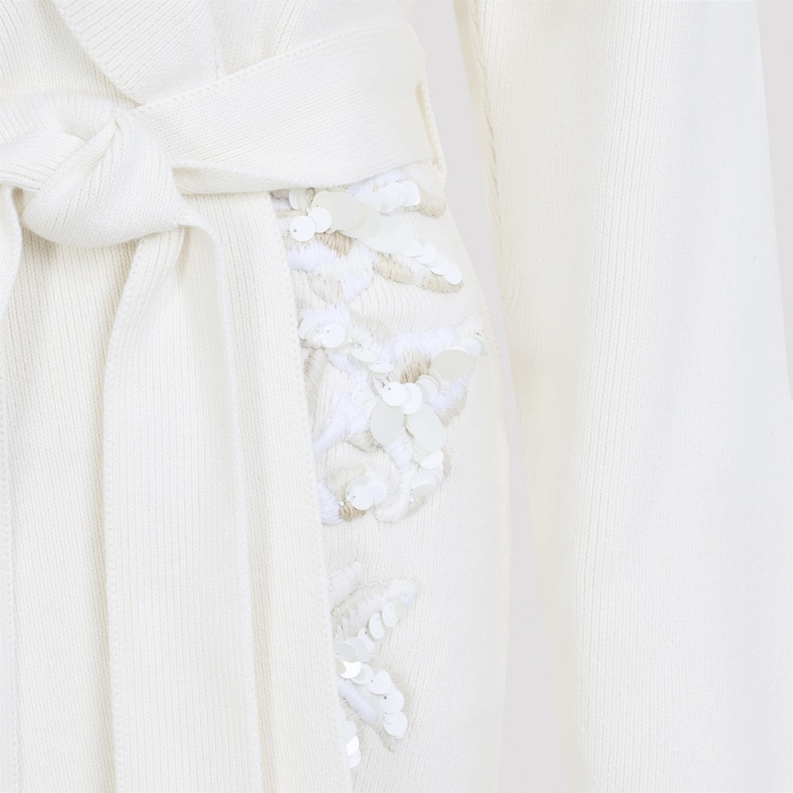 Golden Goose Belted Knit Cardigan