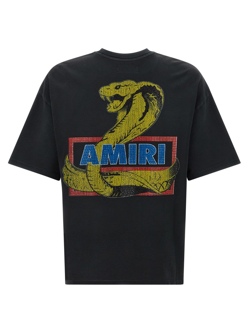 Amiri ' Crystal Cobra' T-Shirt