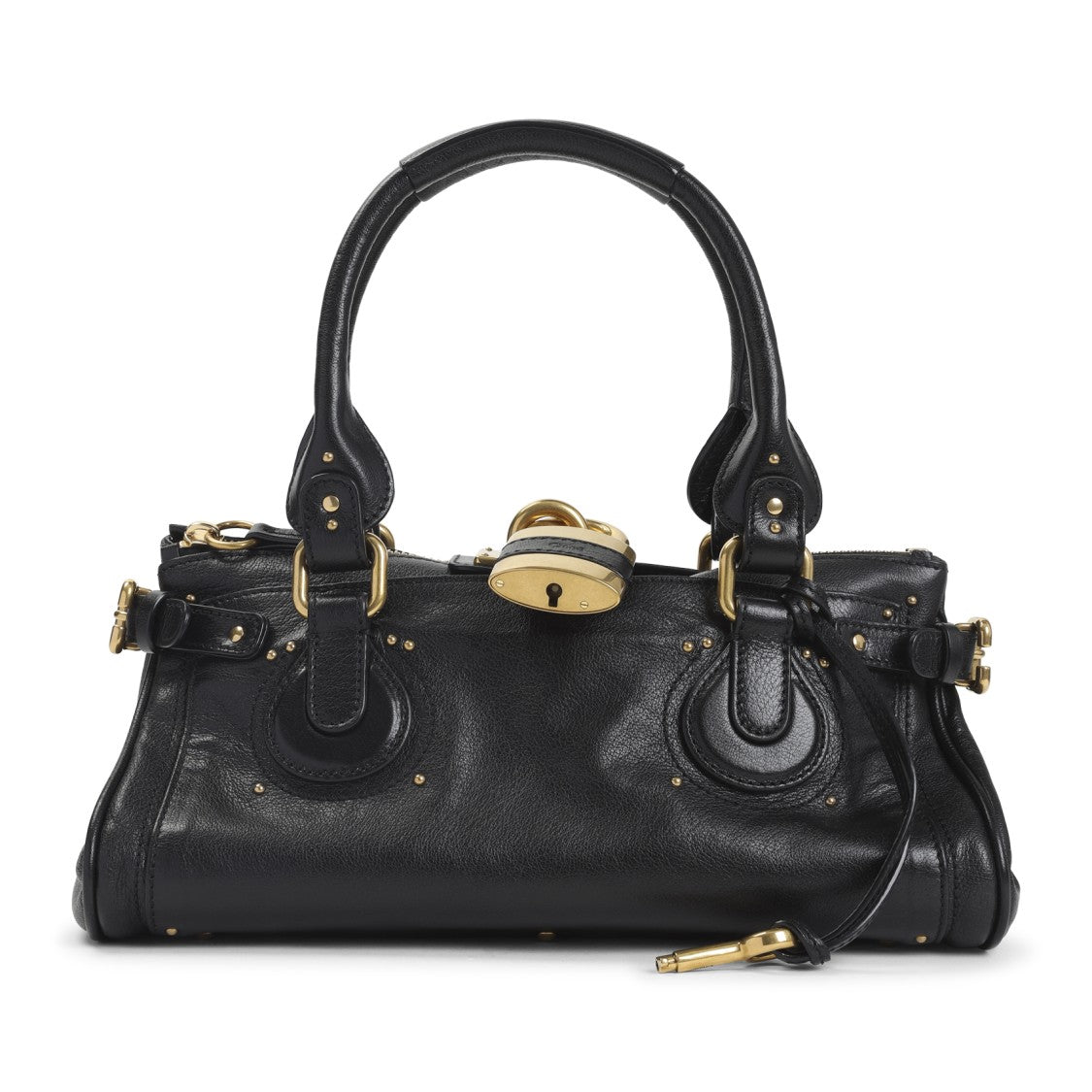 Chloé Rectangular Black Shoulder Bag