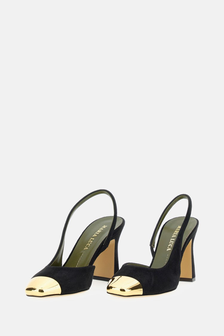Maria Luca Eleonora Metal Toe Cap Sling Back