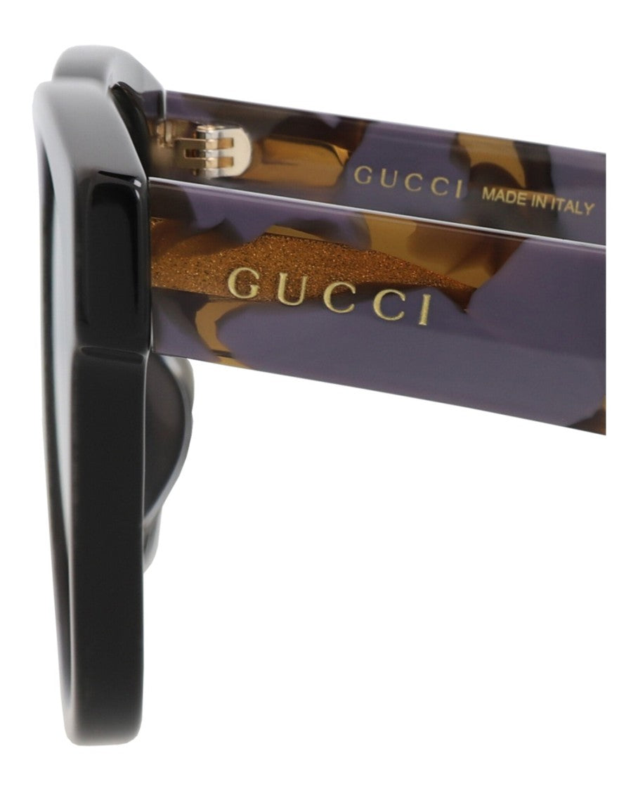Gucci Square-Frame Recycled Acetate Sunglasses