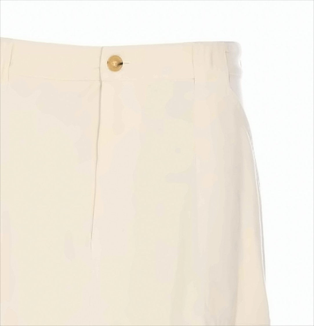 A.P.C. High-Waisted Midi Skirt With Button Closure