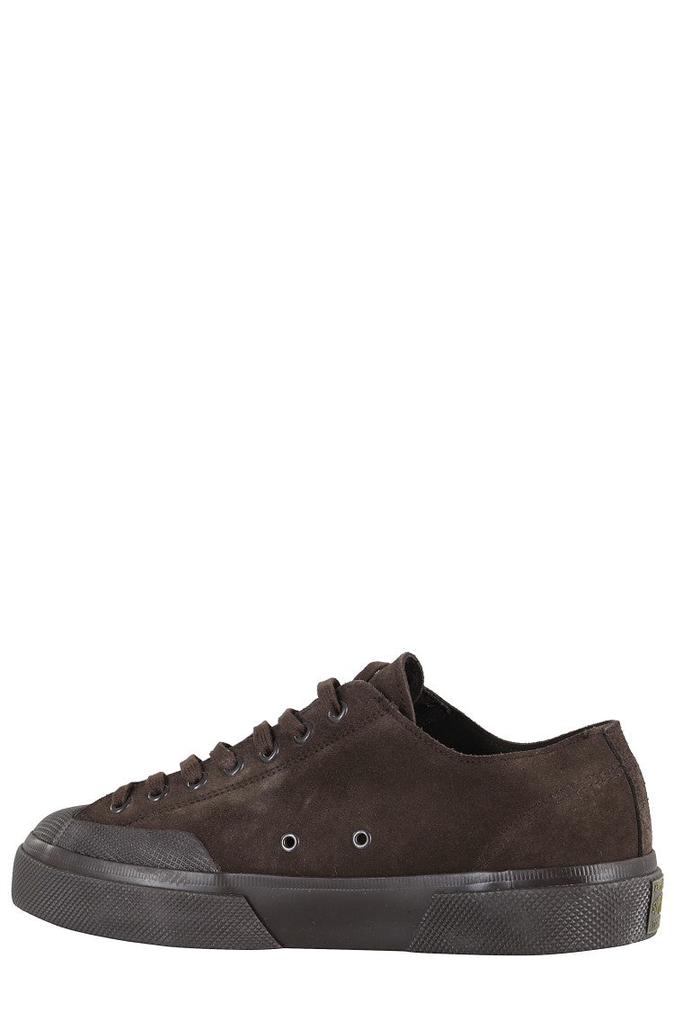 Superga Low-Top Suede Sneakers In Rich Brown Coffee