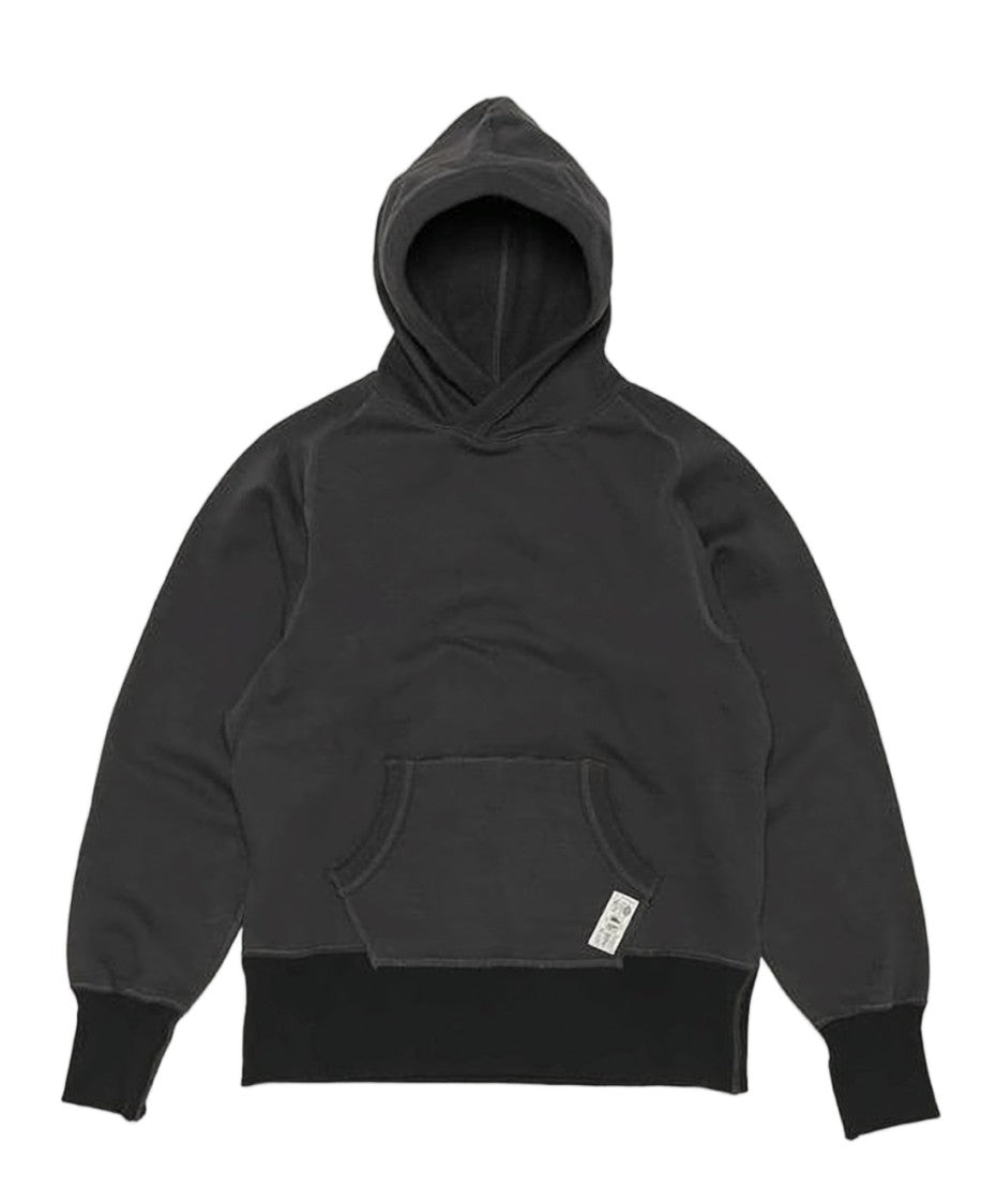 Nigel Cabourn Relaxed Fit Pullover Hoodie With Contrast Ribbing