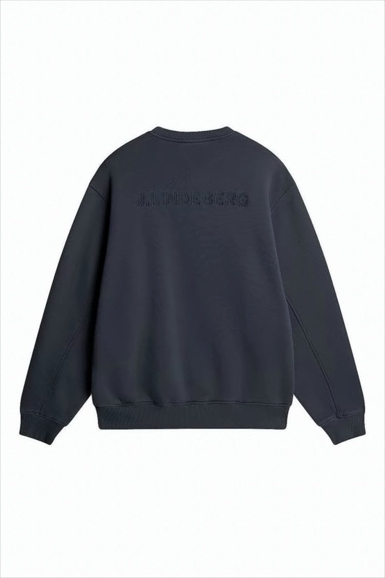 J Lindeberg Relaxed Fit Long-Sleeve Crewneck Sweatshirt