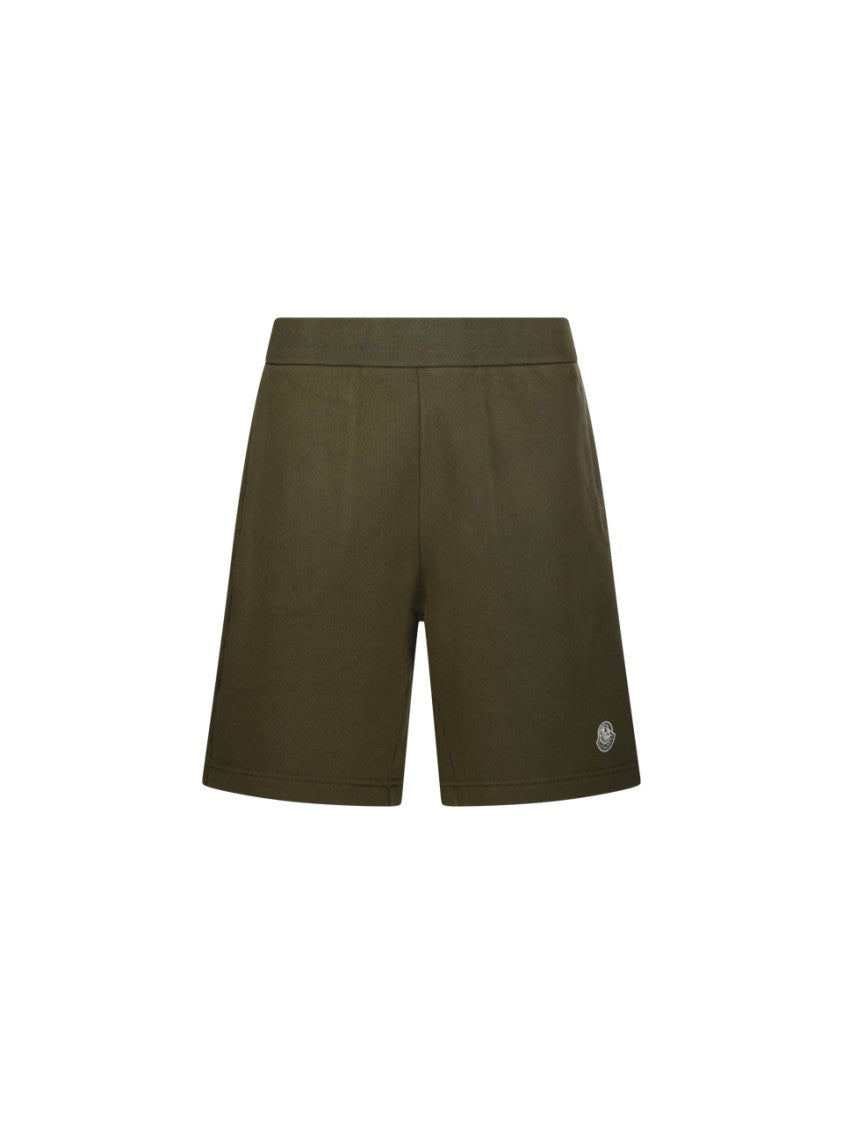 Moncler Genius X Mercedes Benz Relaxed-Fit Cotton Shorts With Logo Detail